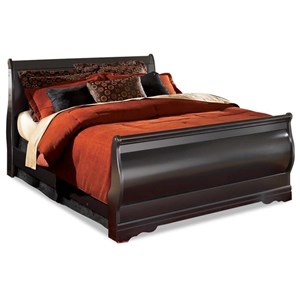Signature Design by Ashley Huey Vineyard B128B4 Queen Sleigh Bed (Beds - Queen)