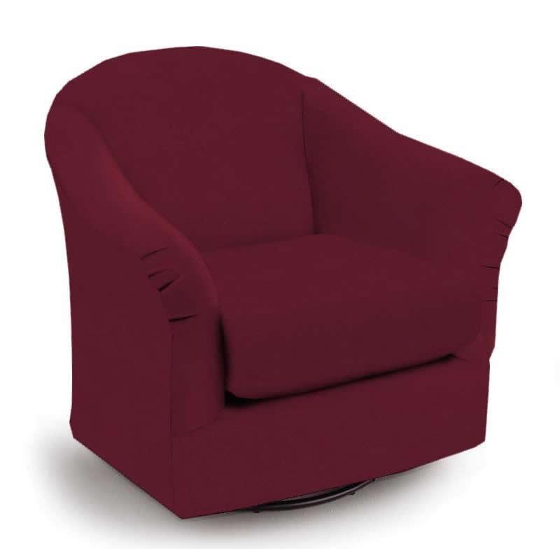 Darby Swivel Glider Fabric Chair (Darby 2877 (21348)) image 1