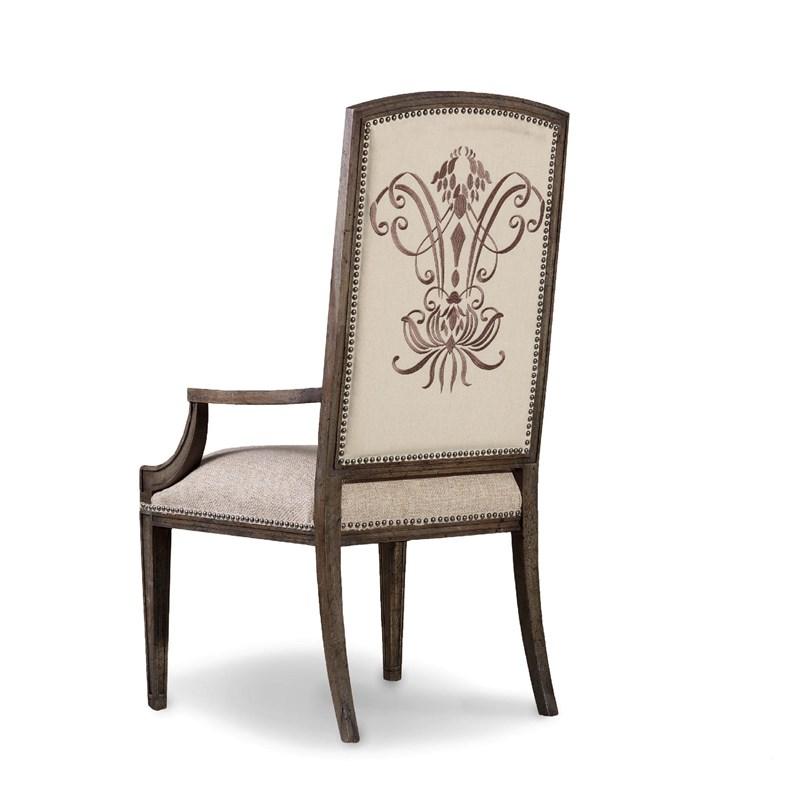 Large Picture of Hooker Furniture 5070-75400 Rhapsody Insignia Arm Chair