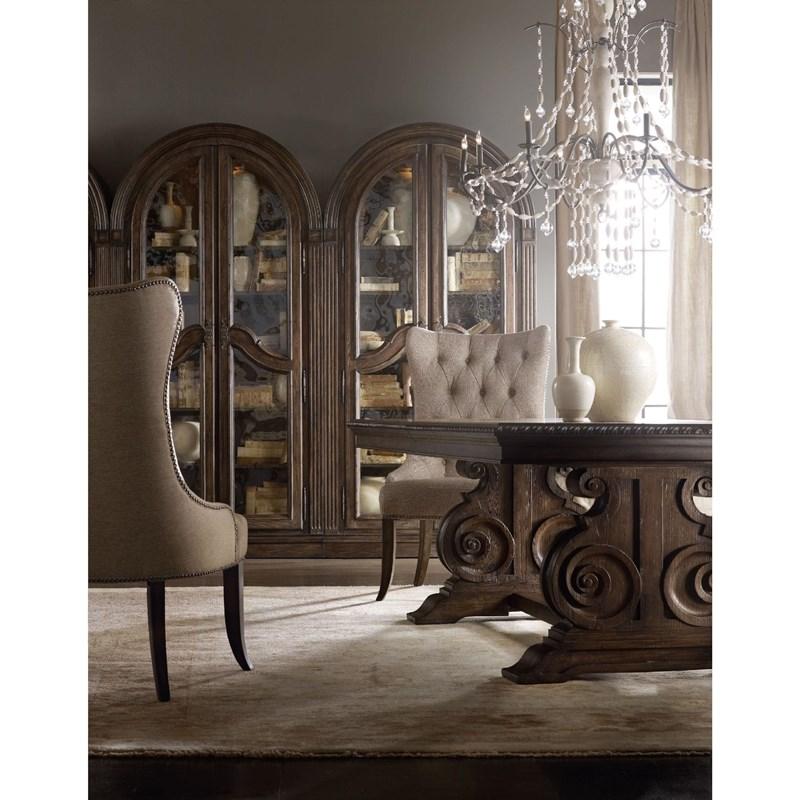 Large Picture of Hooker Furniture 5070-75511 Rhapsody Tufted Dining Chair