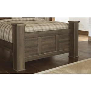 Signature Design by Ashley Juararo B251-64 Queen Poster Footboard (Bed Components - Footboard)