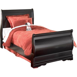 Signature Design by Ashley Huey Vineyard B128B5 Twin Sleigh Bed (Beds - Twin)