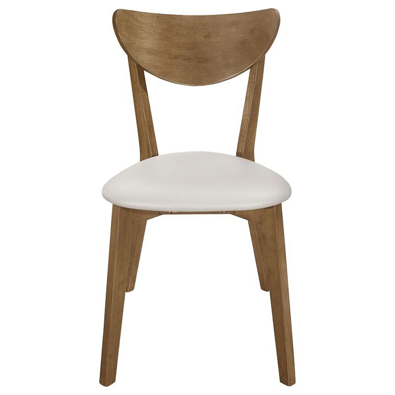 Large Picture of Coaster Furniture Kersey 103062 Wood Dining Side Chair - Chestnut