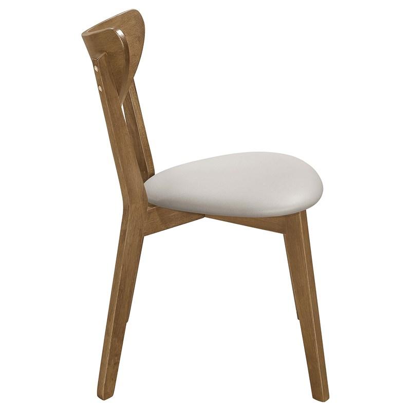 Large Picture of Coaster Furniture Kersey 103062 Wood Dining Side Chair - Chestnut