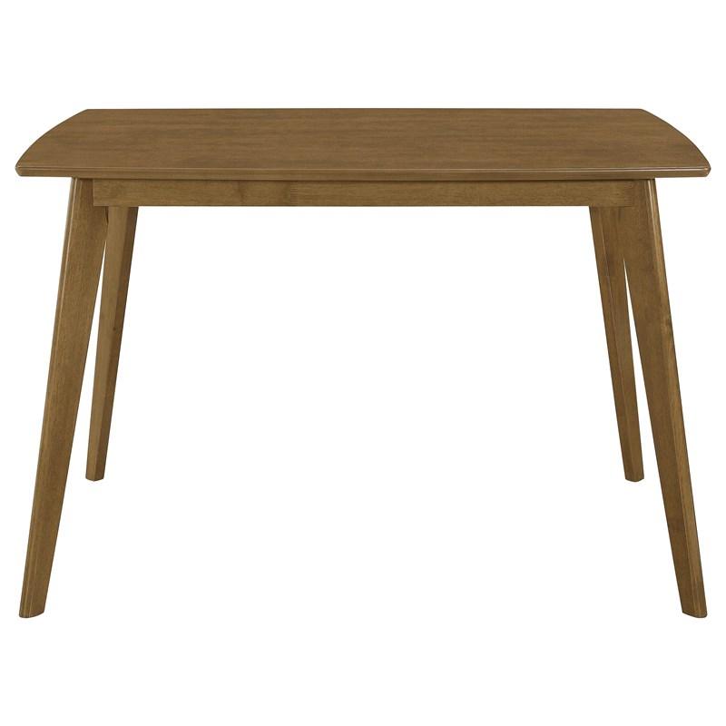 Large Picture of Coaster Furniture Kersey 103061 Rectangular 47-inch Wood Dining Table - Chestnut