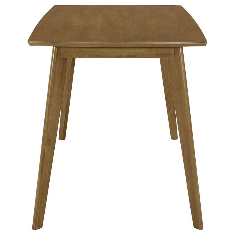 Large Picture of Coaster Furniture Kersey 103061 Rectangular 47-inch Wood Dining Table - Chestnut