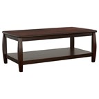 Coaster Furniture Dixon 701078 1-shelf Rectangular Wood Coffee Table - Espresso
