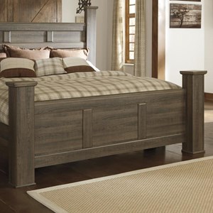 Signature Design by Ashley Juararo B251-66 King/Cal King Poster Footboard (Bed Components - Footboard)