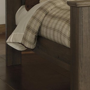 Signature Design by Ashley Juararo B251-94 California King Rails (Bed Components - Rails/Slats)