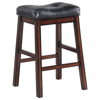 Coaster Furniture Donald 120519 Upholstered Counter Stool - Cappuccino