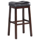 Coaster Furniture Donald 120520 Upholstered Bar Stool - Cappuccino