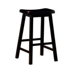 Coaster Furniture Durant 180029 Wood Backless Bar Stool - Black