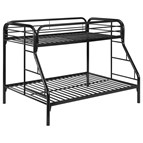 Coaster Furniture Morgan 2258K Metal Twin Over Full Bunk Bed - Black