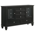 Coaster Furniture Sandy Beach 201323 11-Drawer Dresser - Black