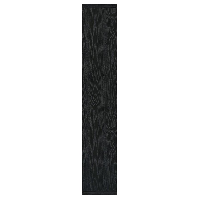 Large Picture of Coaster Furniture Linbrook 800262 67-inch 8-shelf Bookshelf - Black Oak