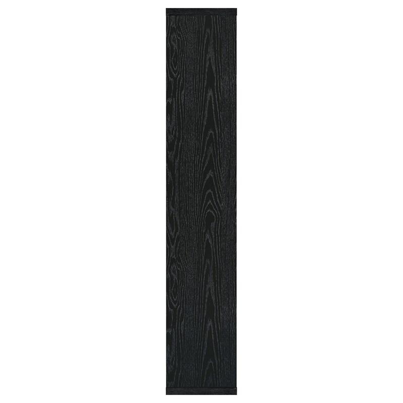 Large Picture of Coaster Furniture Linbrook 800262 67-inch 8-shelf Bookshelf - Black Oak
