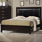 Crown Mark Jocelyn B7400 Queen Upholstered Panel Bed