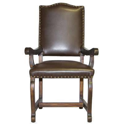 Serra Madre Arm Chair (SIL501CHOC LAQ) image 1