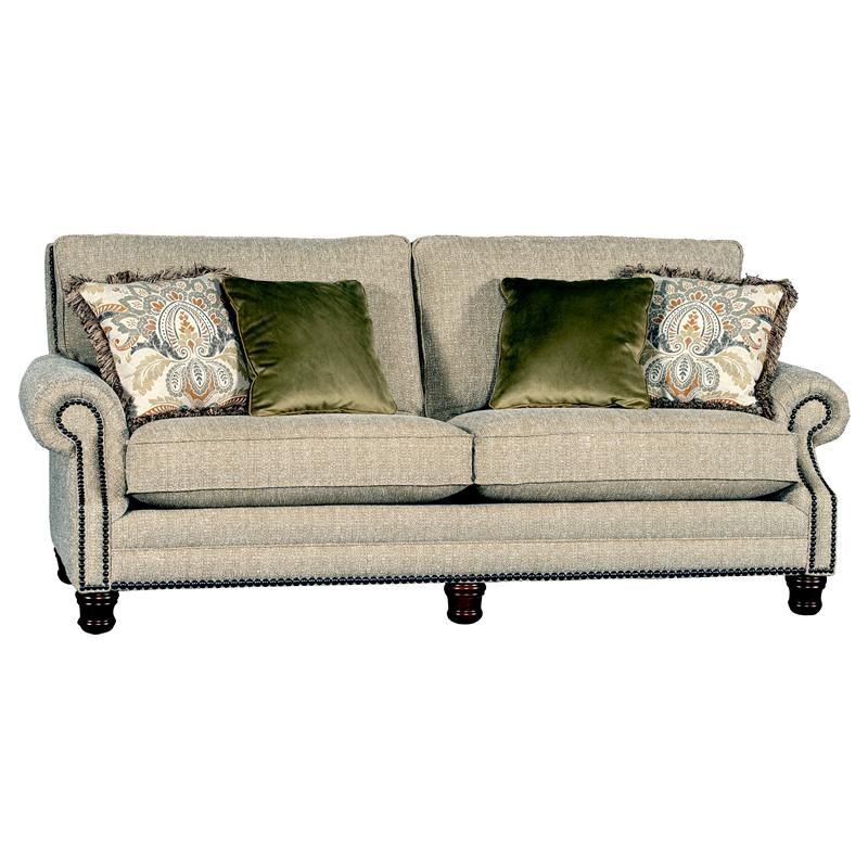 Mayo Furniture 5790F10 Sofa - Irish Linen Lemon Grass