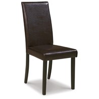 Signature Design by Ashley Kimonte D250-02 Dining Upholstered Side Chair (Dining Seating - Chairs)