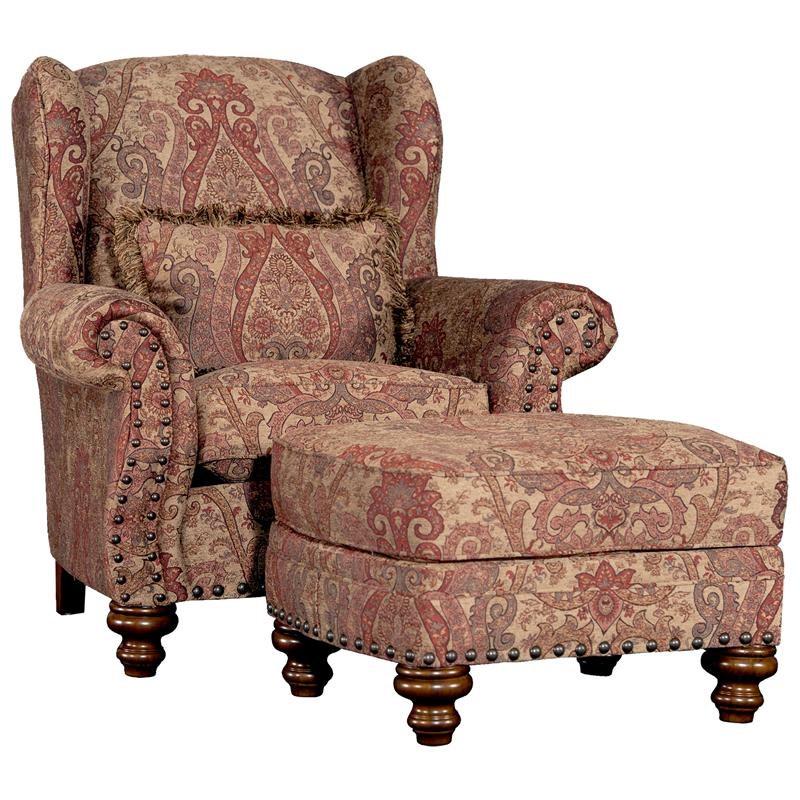 Mayo Furniture 3200F50 Ottoman - Kampos Antique