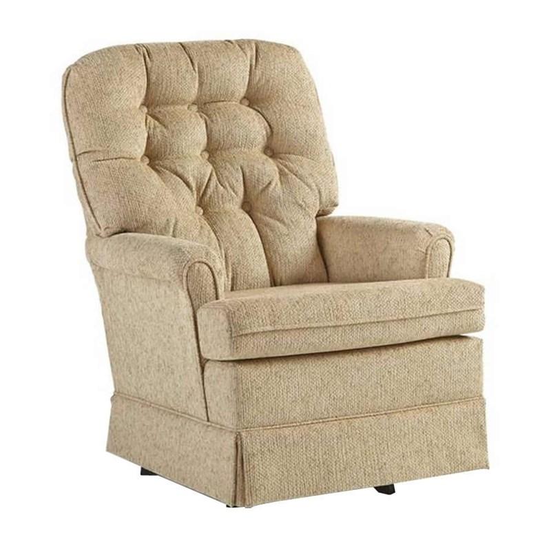 Joplin1 Swivel Glider Fabric Chair (Joplin1 1009 (Beige)) image 1