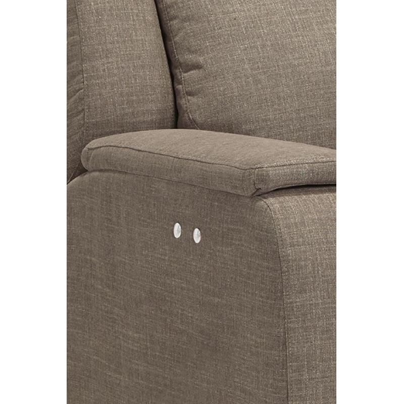 Fauteuil inclinable motorisé Hardisty en tissu (Hardisty 6NP84P) image 2