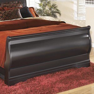 Signature Design by Ashley Huey Vineyard B128-84 Full Sleigh Footboard (Bed Components - Footboard)