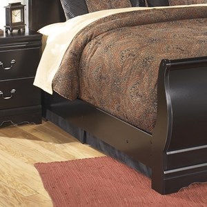 Signature Design by Ashley Huey Vineyard B128-88 Full Sleigh Rails (Bed Components - Rails/Slats)
