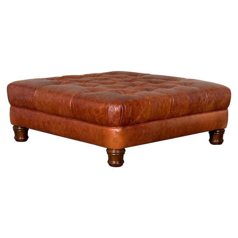 Mayo Furniture 9950L51 Table Ottoman - Laredo Brown