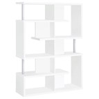 Coaster Furniture Hoover 800310 63-inch 5-shelf Bookshelf - White
