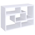 Coaster Furniture Velma 800330 Multipurpose TV Stand and Bookshelf - White