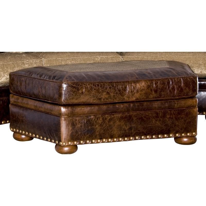 Mayo Furniture 7500LFA51 Table Ottoman - Monte Cristo Cigar