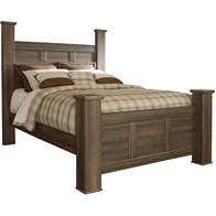Signature Design by Ashley Juararo B251B3 Queen Poster Bed (Beds - Queen)