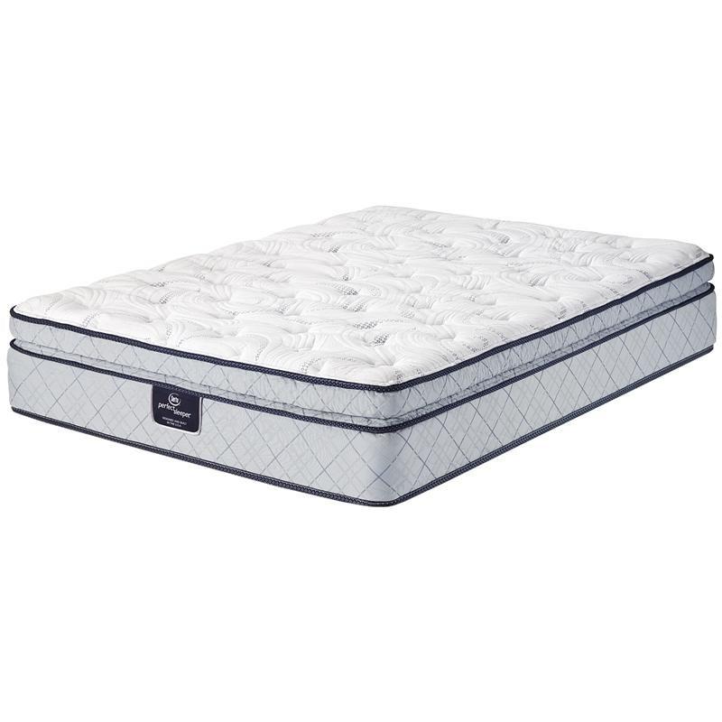 Large Picture of Serta Trescott Super Pillow Top with Pivot Head-Up Foundation (Twin XL)