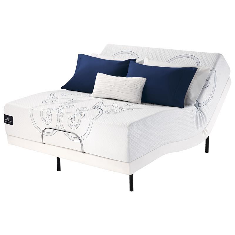 Large Picture of Serta Highmeadow Mattress with Motion Essentials II Base (California King)