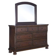 Millennium Porter B697B1 Dresser and Mirror (Dressers - 7 Drawers)