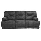 Catnapper Voyager 4381 Lay Flat Reclining Sofa - Slate
