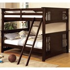 Furniture of America Spring Creek CM-BK603EXP-BED Full over Full Bunk Bed