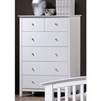 Crown Mark Lawson White Chest B7500-4