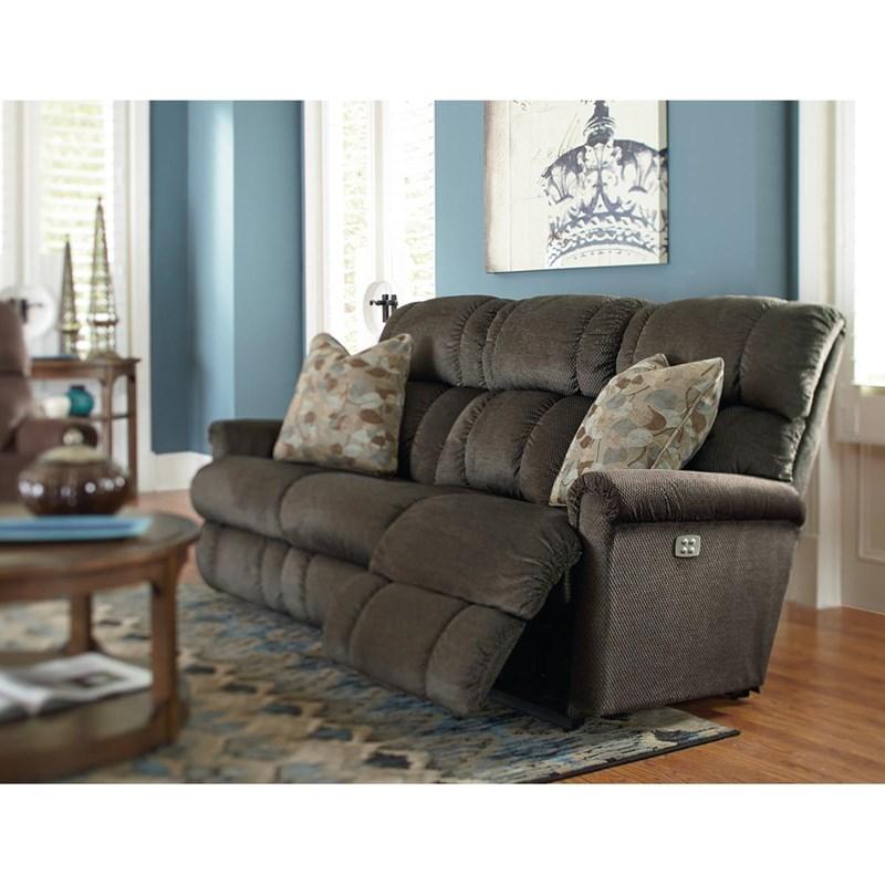 Large Picture of La-Z-Boy Pinnacle Reclina-Way® Full Reclining Sofa - Granite