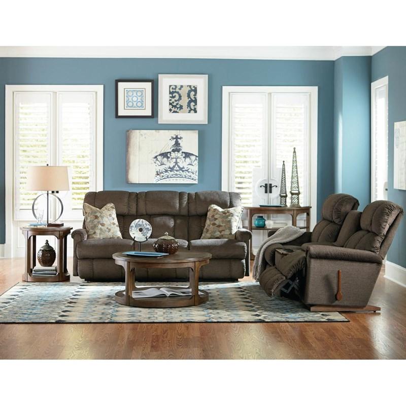 Large Picture of La-Z-Boy Pinnacle Reclina-Way® Full Reclining Sofa - Granite