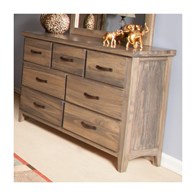 Mako Wood Furniture Natalie 4600-40-7 Dresser (Dressers - 7 Drawers)