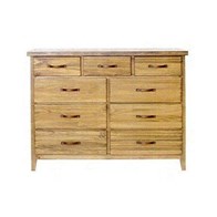 Mako Wood Furniture Natalie Dresser 4600-40-9 (Dressers - 9 Drawers)