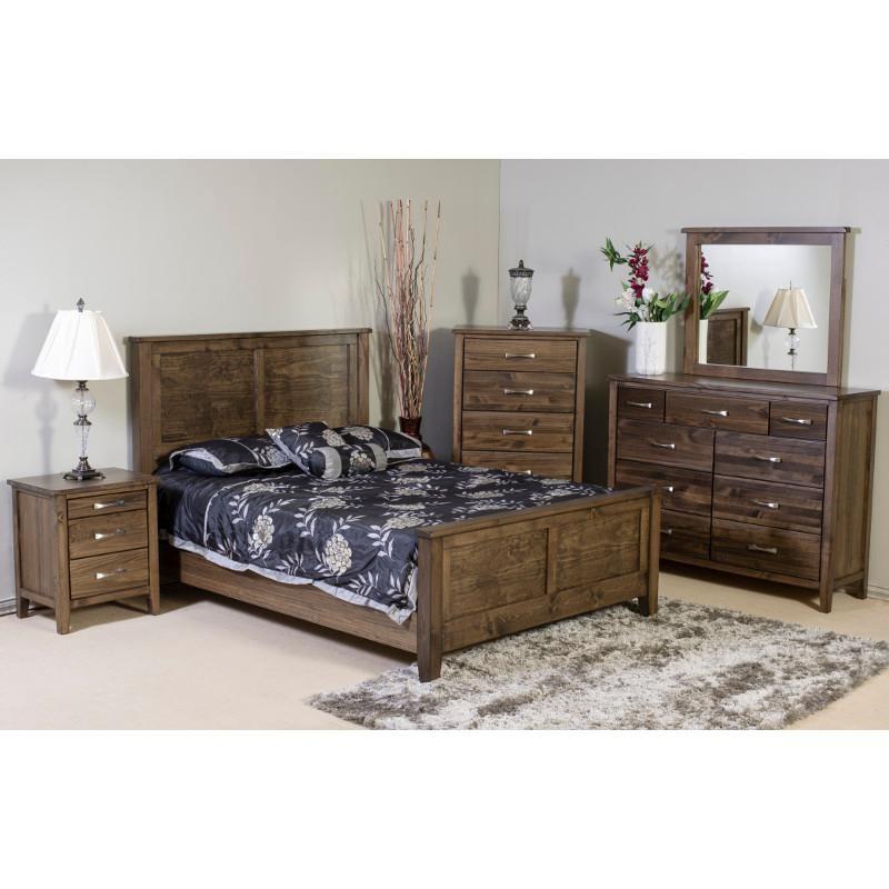 Large Picture of Mako Wood Furniture Scarlet 4100 5-Drawer Chest