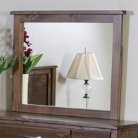Mako Wood Furniture Scarlet 4100 Dresser Mirror (Dresser Mirrors)