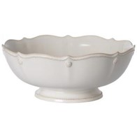 Juliska Berry & Thread Whitewash Footed Fruit Bowl (Serving Bowls - Serving)