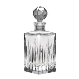Reed & Barton Soho Crystal Square Decanter (Bar Accessories - Pitchers & Decanters)