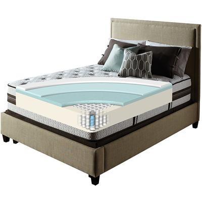 Large Picture of Serta Stellar Cushion Firm Mattress Set (Queen)