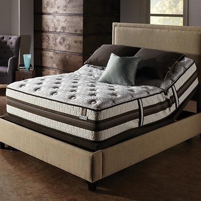 Large Picture of Serta Stellar Cushion Firm Mattress Set (Queen)